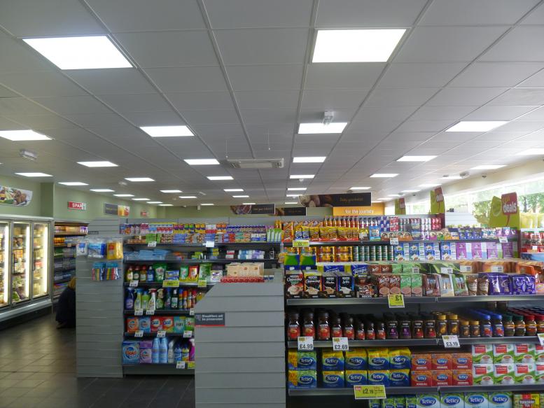 商场超市照明led平板灯